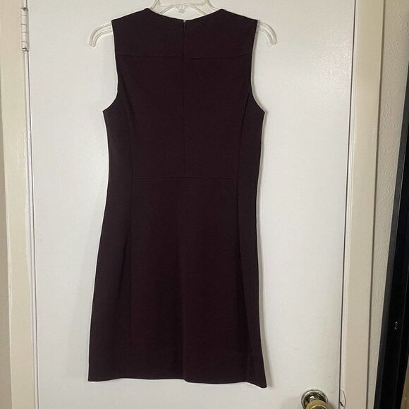 NEW! Diane Von Furstenberg DVF purple sleeveless sheath dress size US 8 $398 - Picture 7 of 7